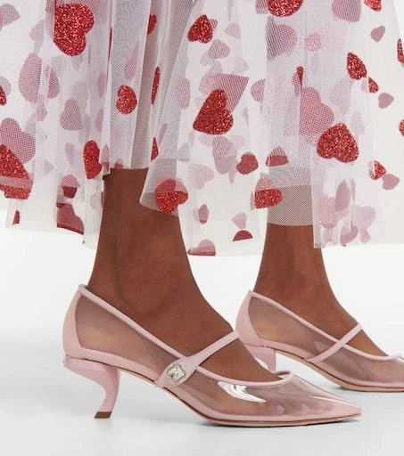 Roger Vivier Babies Virgule PVC pumps 7