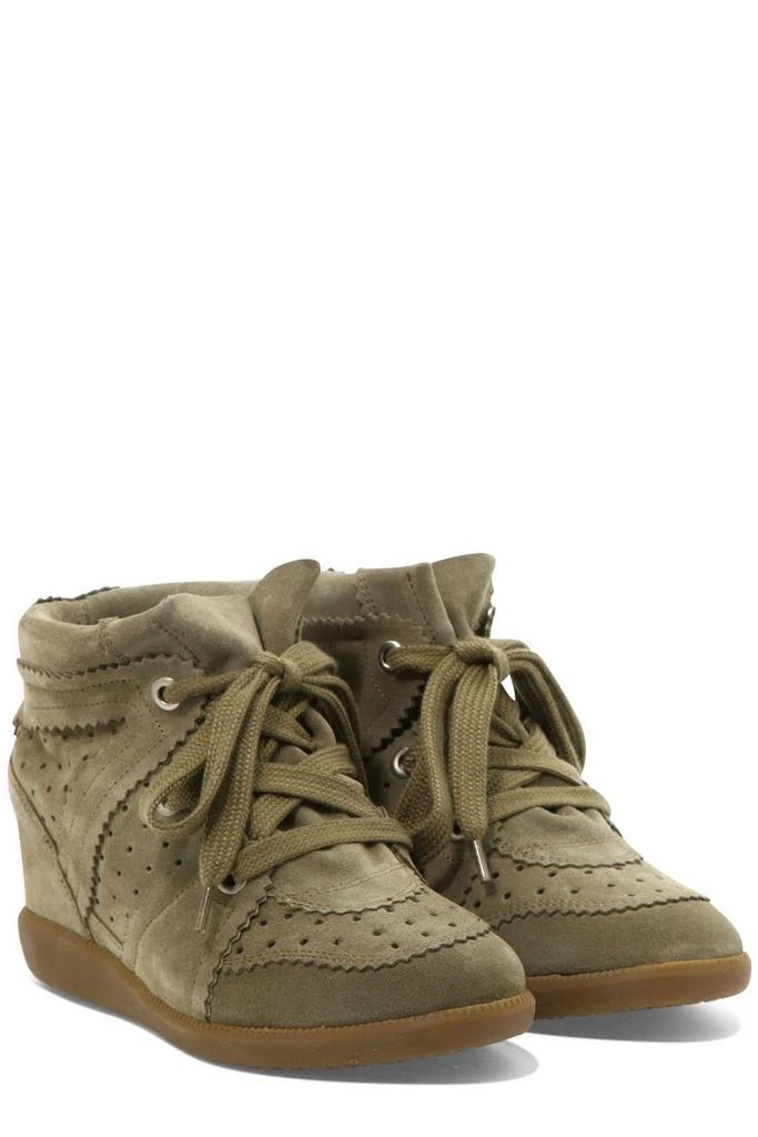 Isabel Marant Isabel Marant Bobby Lace-Up Wedge Sneakers 3