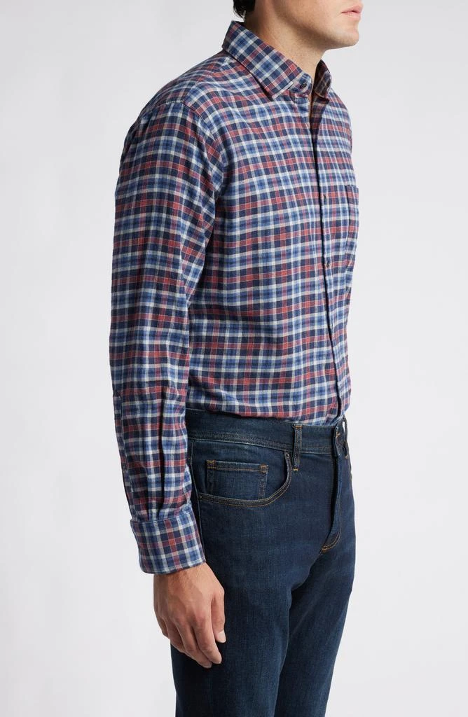 Peter Millar Gander Plaid Twill Sport Shirt 4