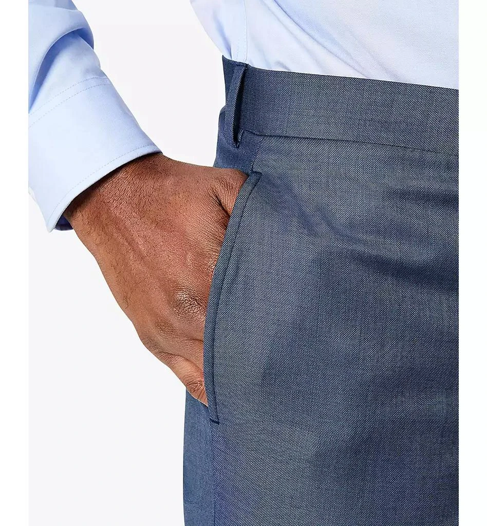 Calvin Klein Men's Solid Classic-Fit Suit Pants 5