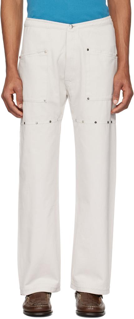 OLIVE GREEN COTTON JACOB PANT – On Sale Now with Up to 44