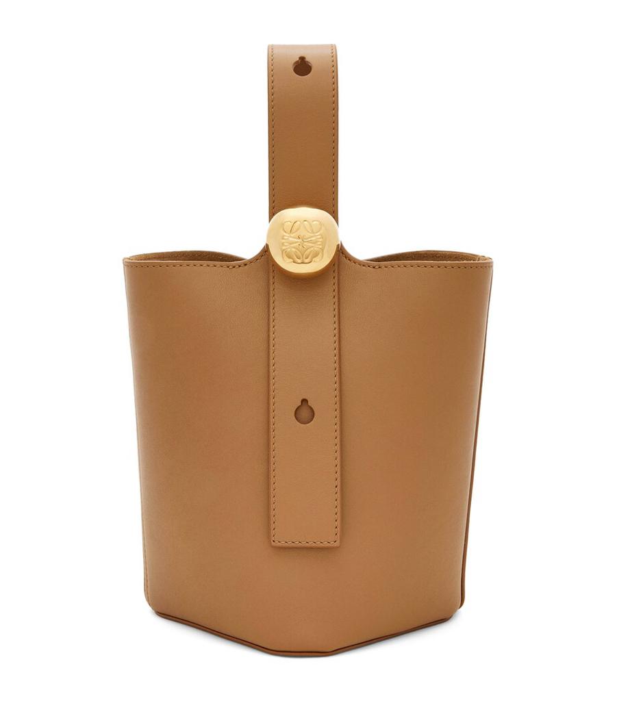Loewe Mini Leather Pebble Bucket Bag - Shoulder Bags