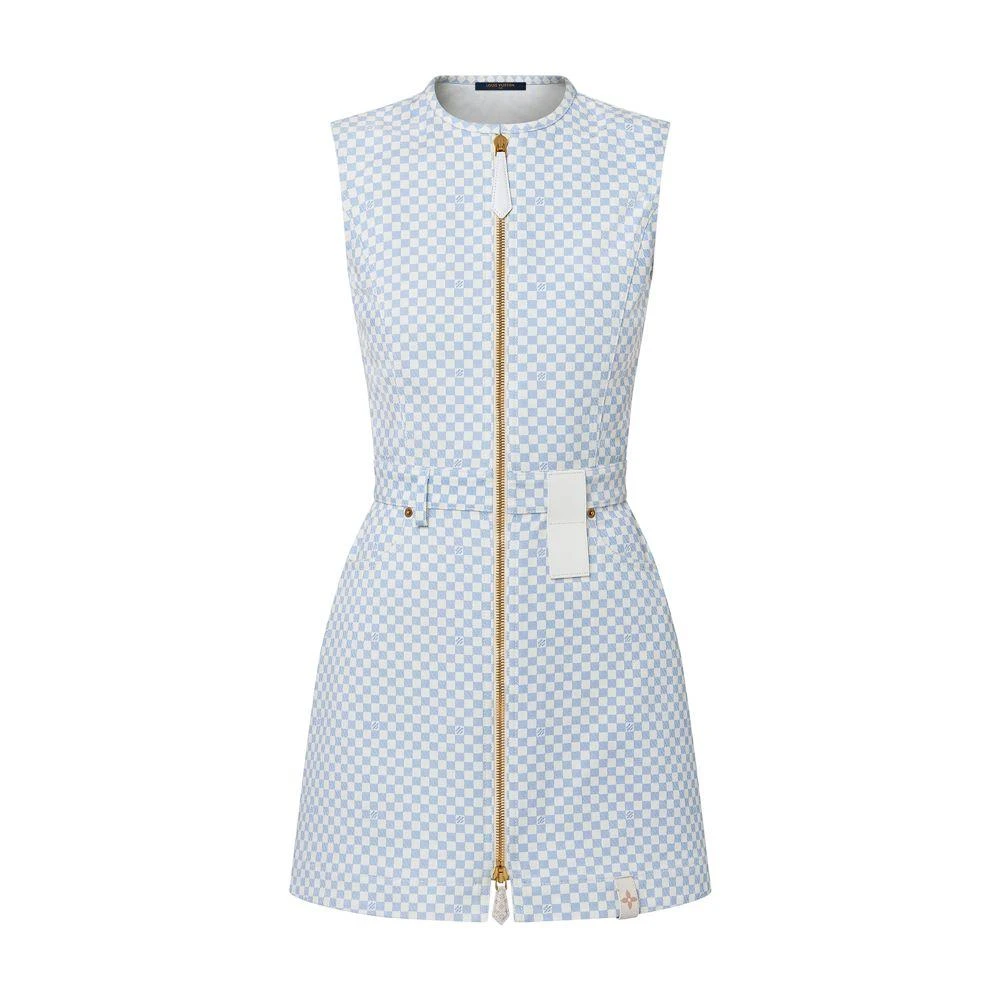Louis Vuitton Damier Zip-Up Dress 3