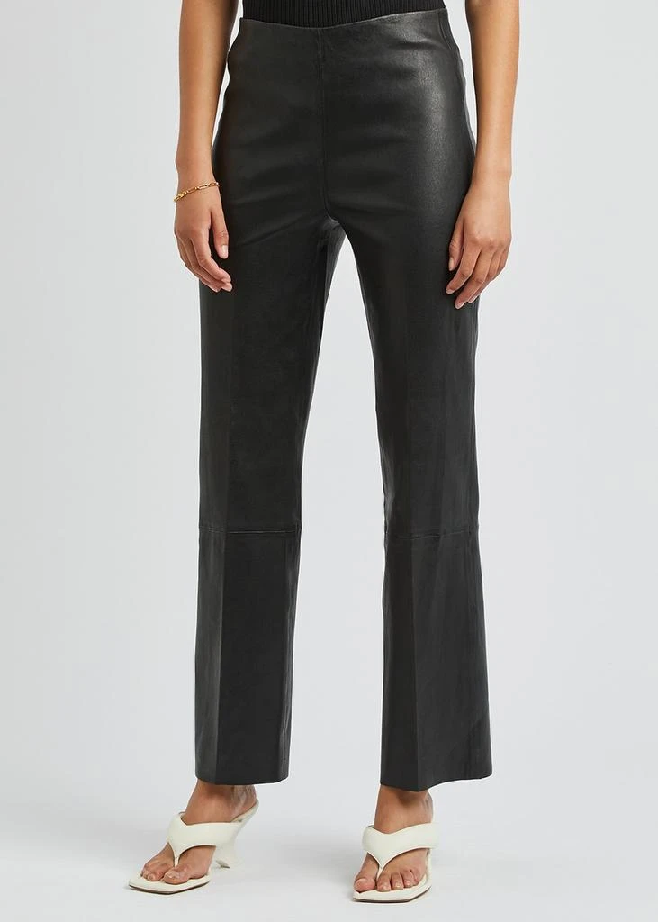 DAY BIRGER ET MIKKELSEN Madisson black leather trousers 2