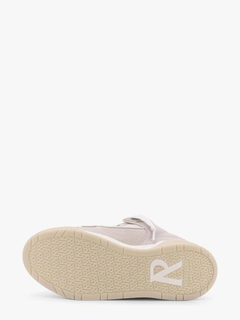 Represent Studio mesh and suede low-top sneakers 5