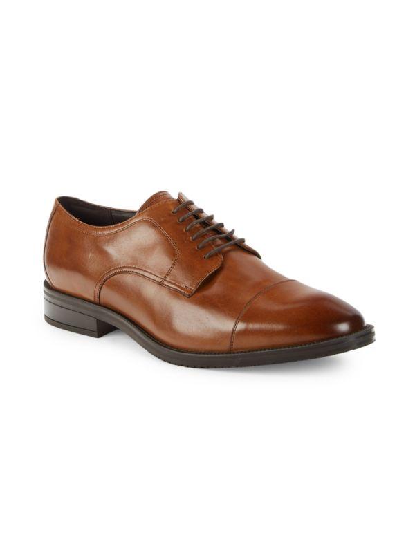 Cole Haan Cap-Toe Leather Derbys