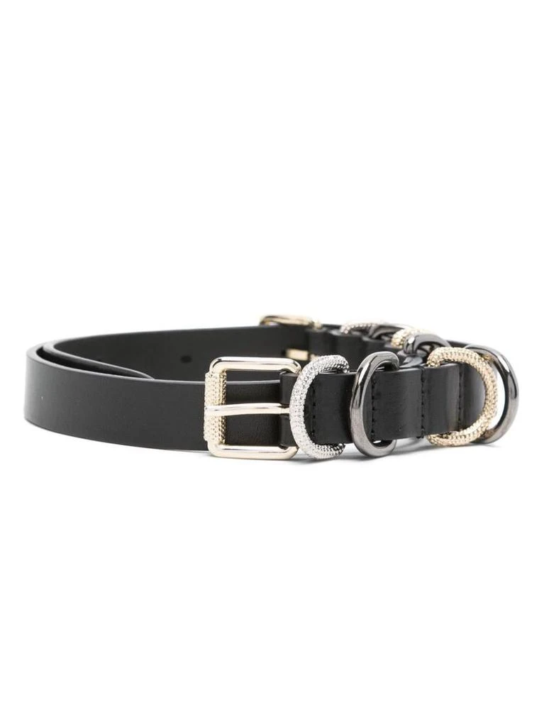 PINKO Calf Leather Bos Taurus Belt Women Black Belts Pinko | Calf Leather Bos Taurus Regular Women main image 2