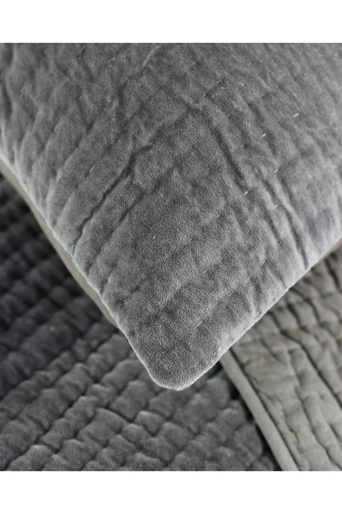 Melange Home Tamara Velour Quilt 3-Piece Set 2