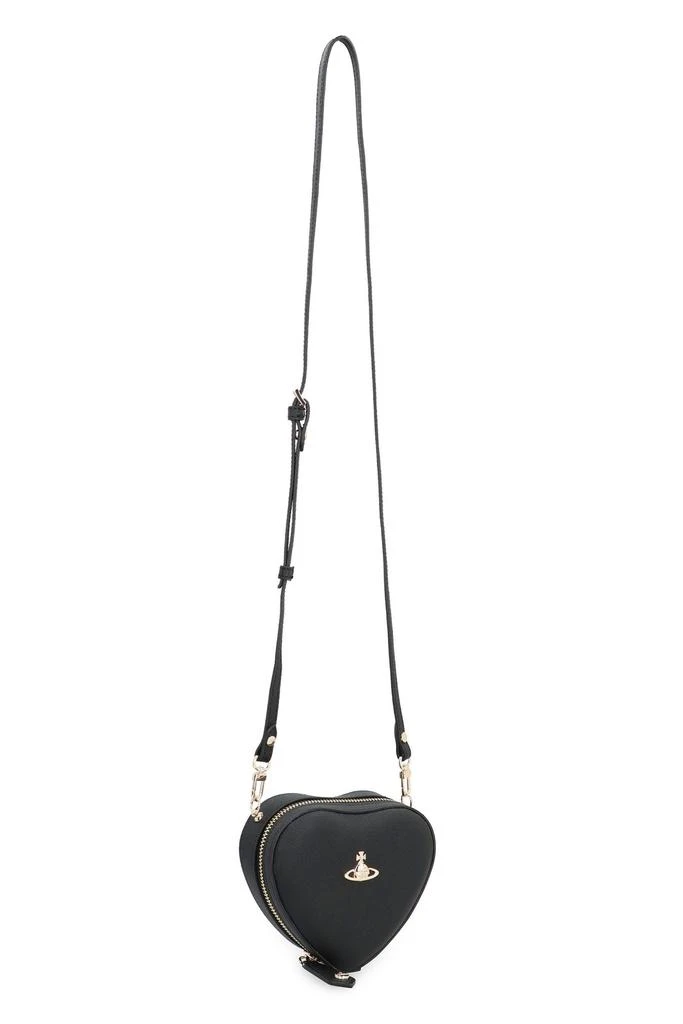 Vivienne Westwood Vivienne Westwood Orb Plaque Heart Shape Crossbody Bag 3