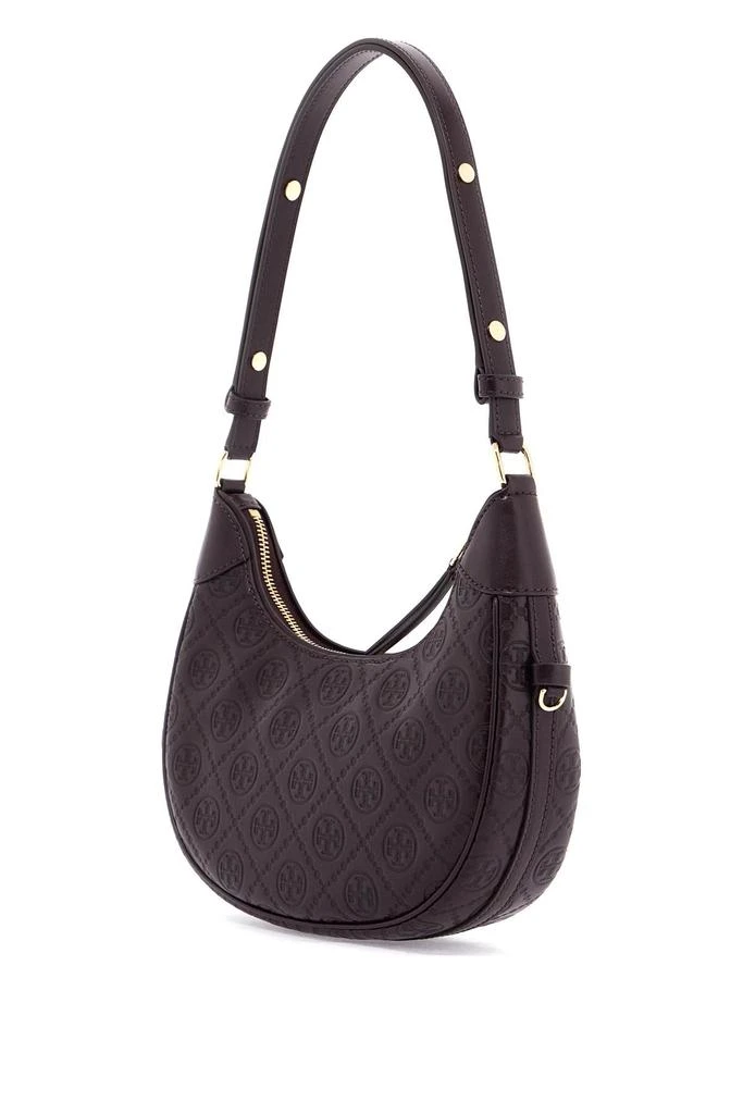 Tory Burch half-moon leather t monogram bag 2
