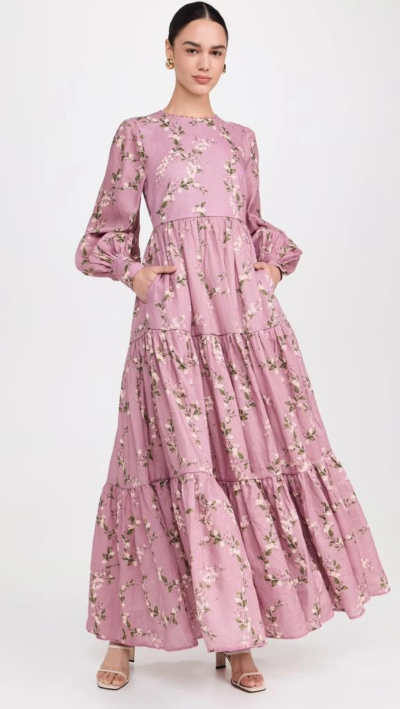 Agua by Agua Bendita Nuez Wisteria Dress 4