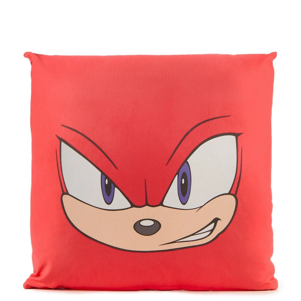 Original Hero Sonic The Hedgehog Knuckles Face Square Cushion