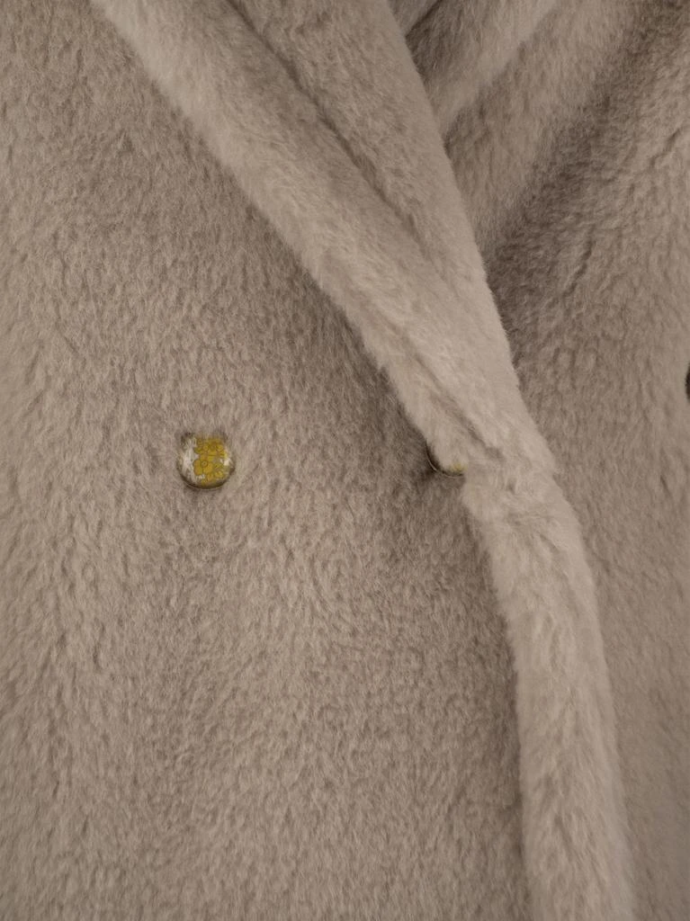 Max Mara Max Mara Cuba Double-Breasted Long-Sleeved Coat 4