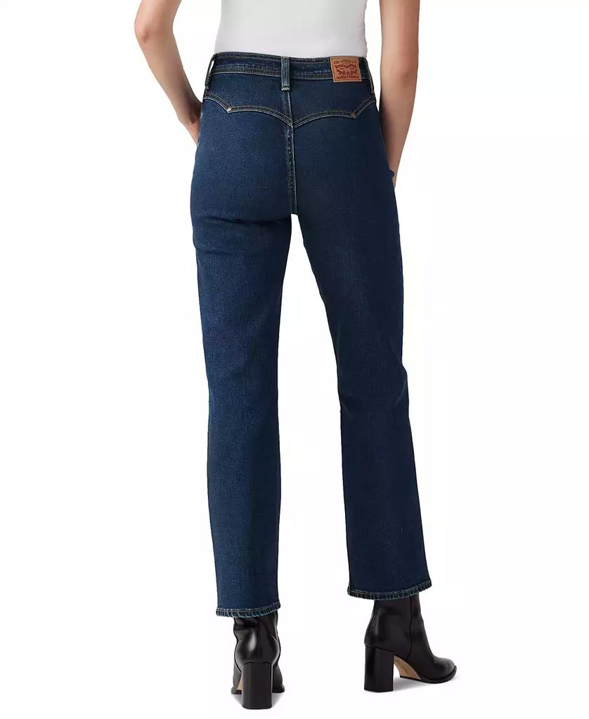 Levi's Women's Ribcage High Rise Straight Ankle Jeans