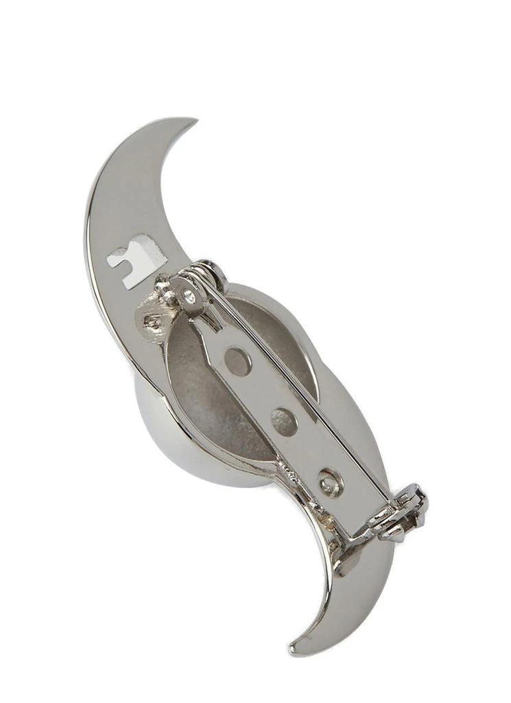 RAF SIMONS Raf Simons Space Spinner Cut-Out Detailed Brooch 2