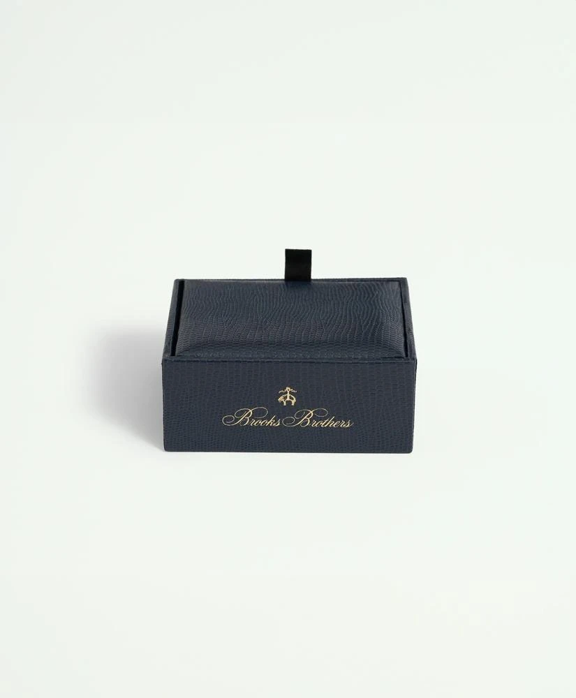 Brooks Brothers Sterling Silver Gold-Plated Knot Cufflinks 2