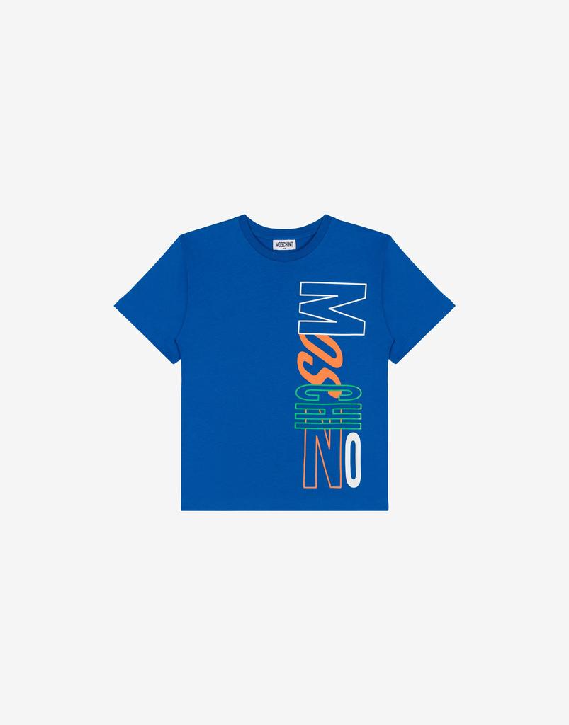 Moschino Maxi Jersey T-shirt Multicolor Logo