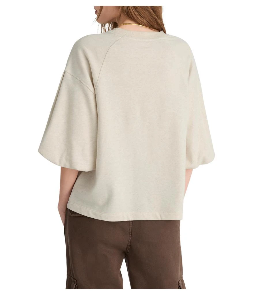 Madewell Puff Sleeve Sweatshirt Style. 3