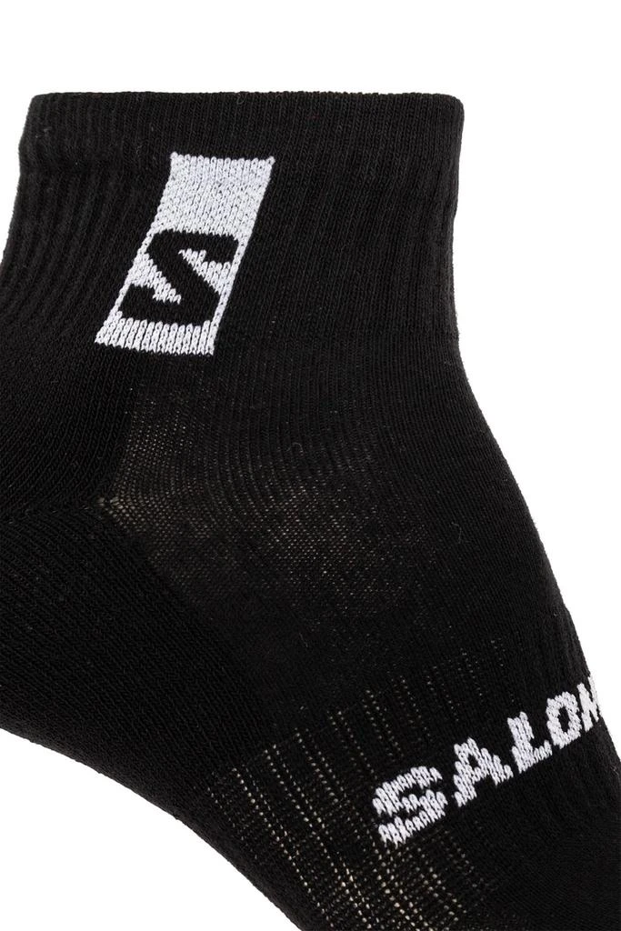 Salomon Salomon Logo Intarsia Three Pack Of Socks 7
