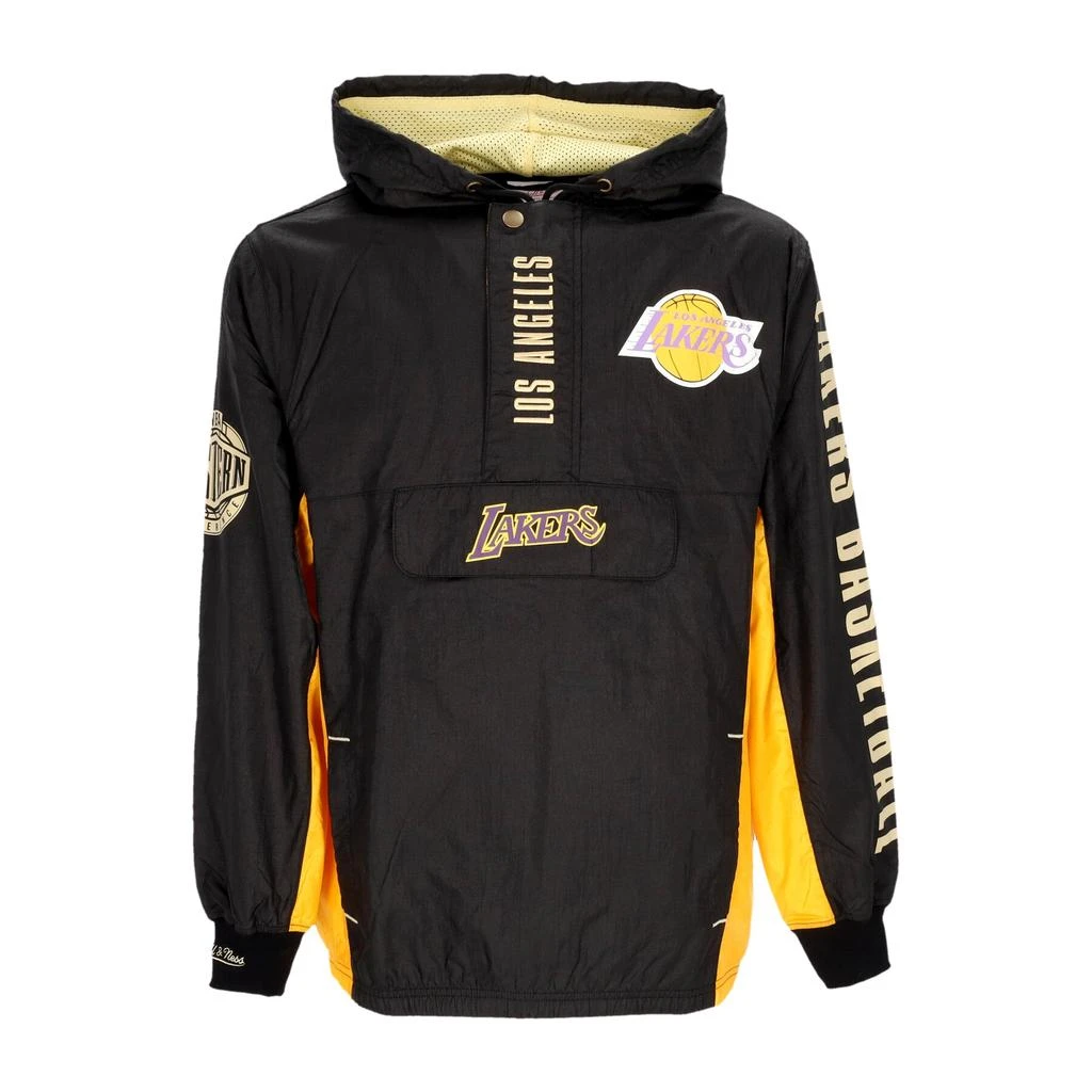 Mitchell Ness Men's Removable Windbreaker Nba Team Og 2.0 Anorak Windbreaker Vintage Logo Loslak Original Team Colors 1