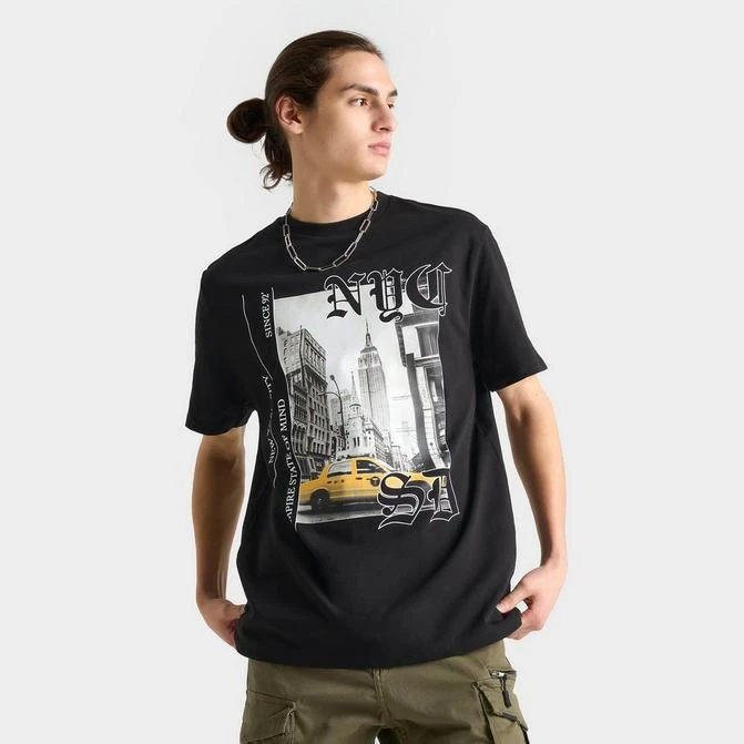 SUPPLY & DEMAND Men's Supply & Demand NYC Slicker Graphic T-Shirt 1