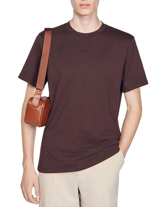 Sandro Short Sleeve Crewneck Tee 1