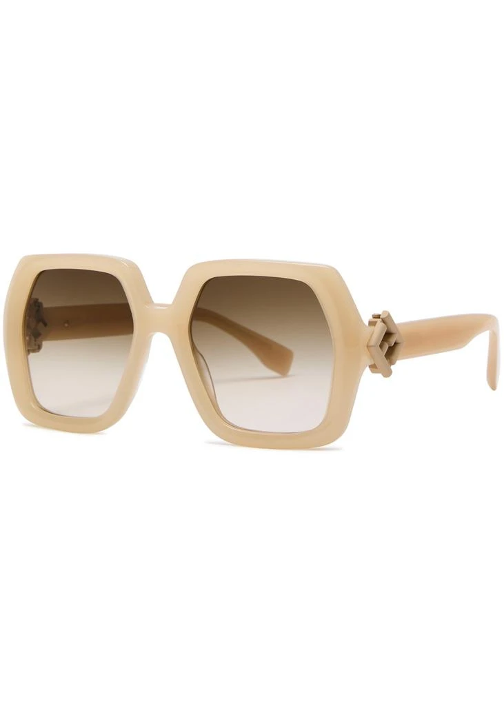 Fendi Oversized square-frame sunglasses 1