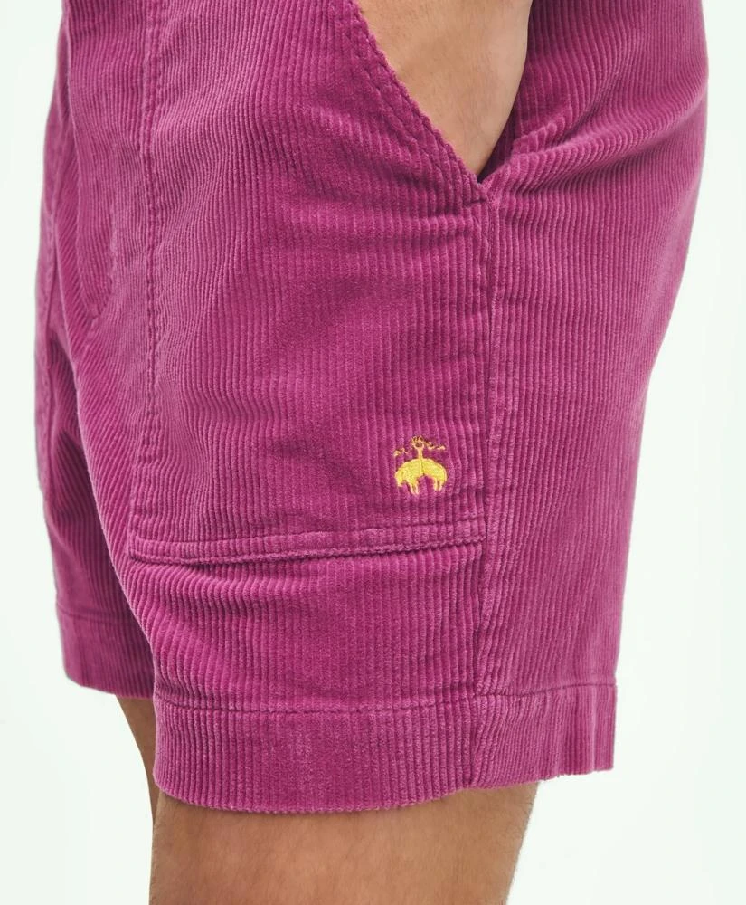Brooks Brothers 5.5" Wide-Wale Corduroy Shorts 4