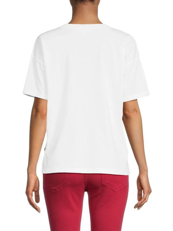 Etienne Marcel Boxy Zip Crewneck Tee 2