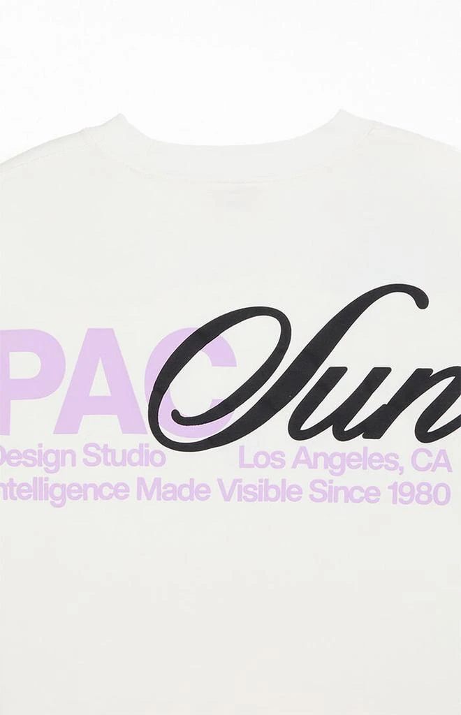 PacSun White Studio T-Shirt 4
