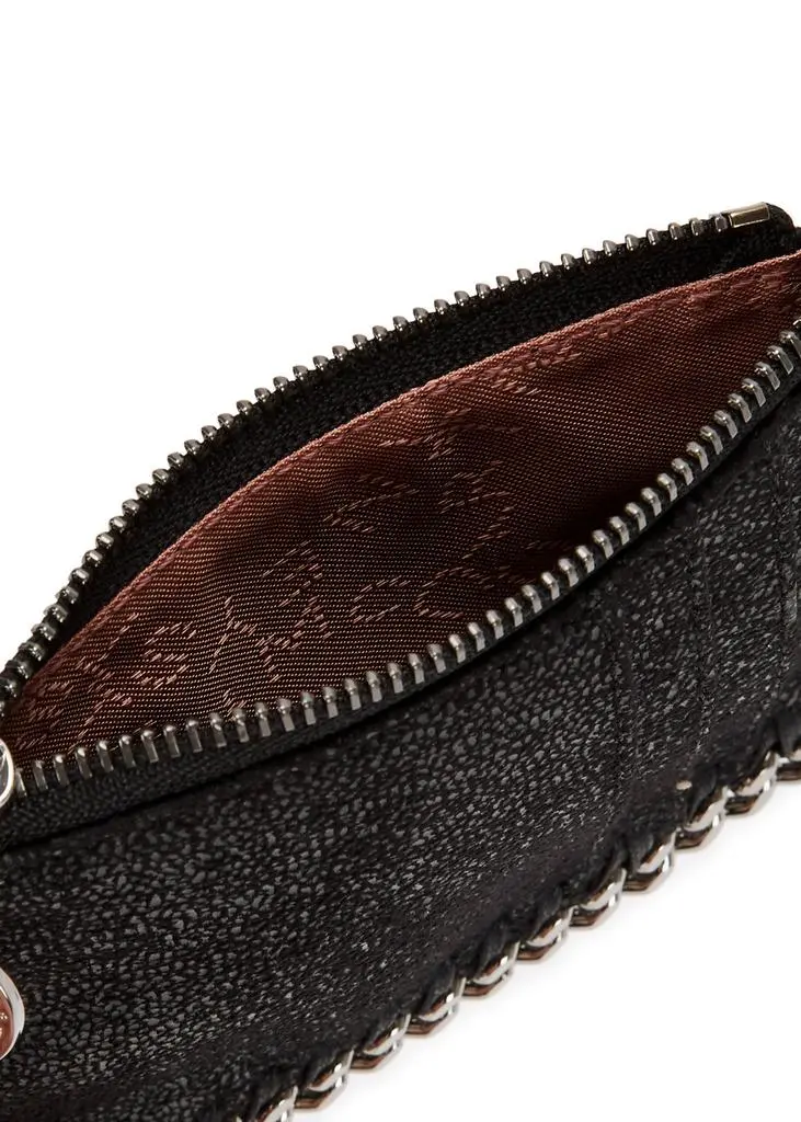 Stella McCartney Falabella faux suede card holder 4