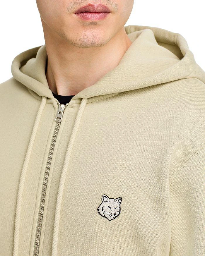 Maison Kitsuné Maison Kitsune Zip Front Logo Hoodie 6