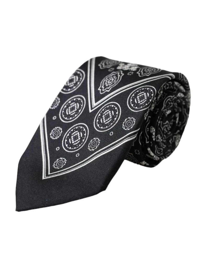 Dolce 
Gabbana 100%Silk Adjustable Men
s Tie