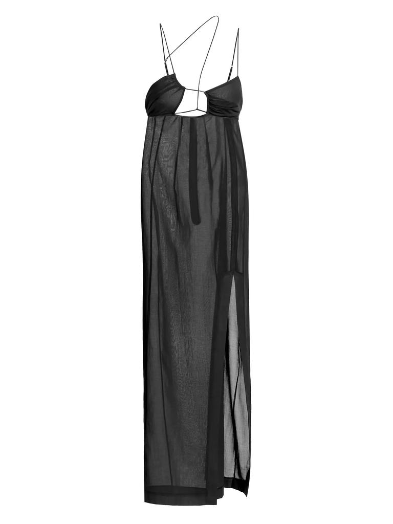 Nensi Dojaka Sleeveless Asymmetric Maxi Dress