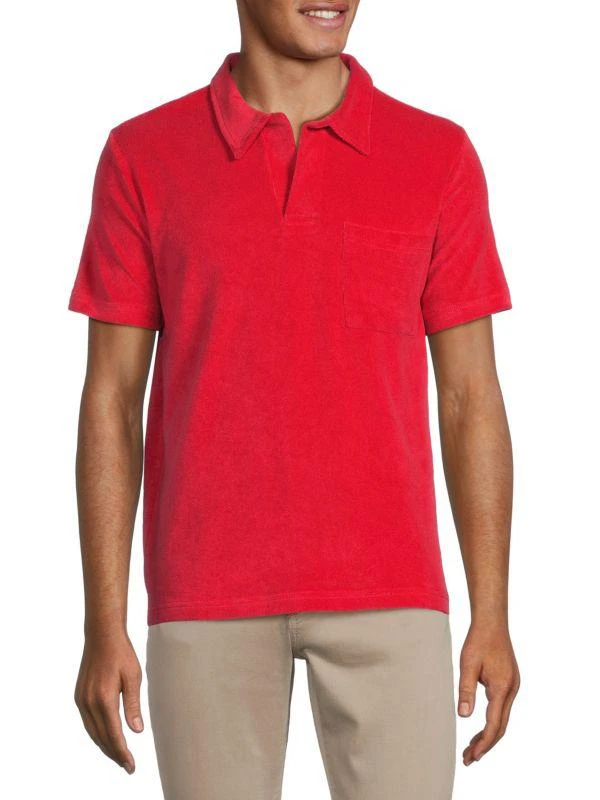 Kahuna Bay Johnny Collar Terry Cloth Polo 1