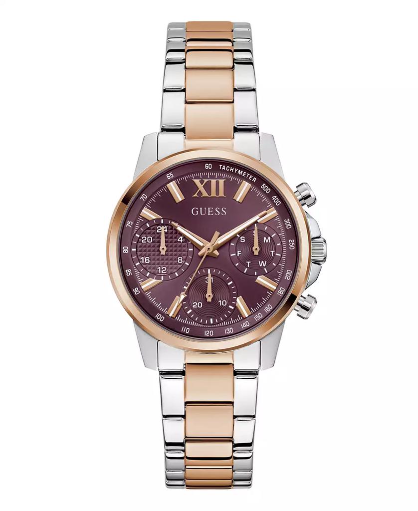 GUESS Women
s Two-Tone Multi-function Watch, 36mm