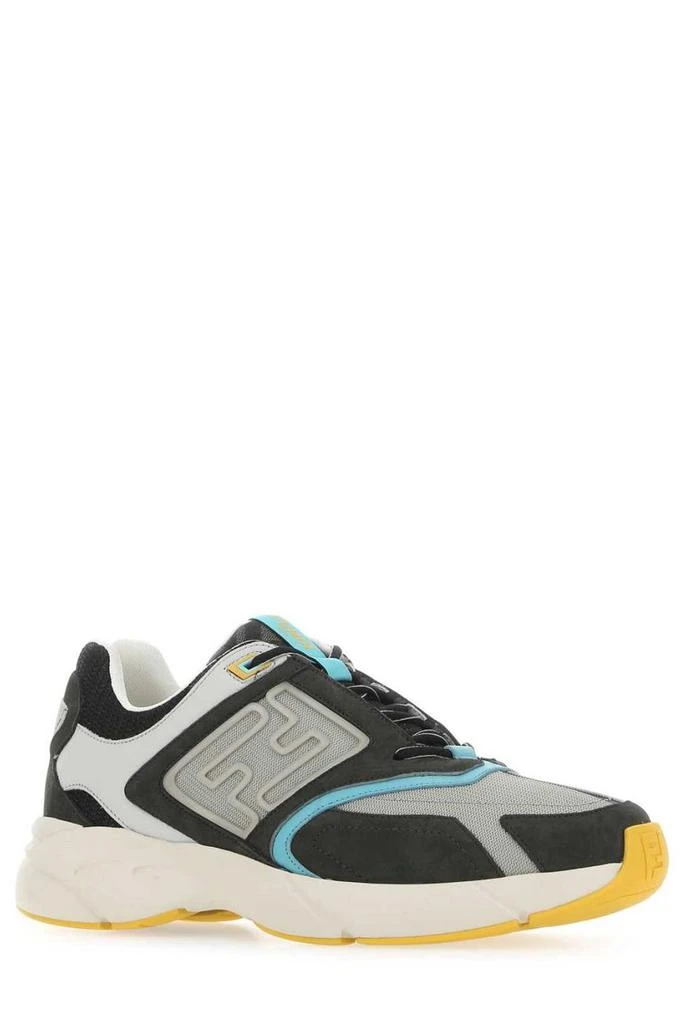 Fendi Fendi Faster FF-Embossed Detailed Low-Top Sneakers 2