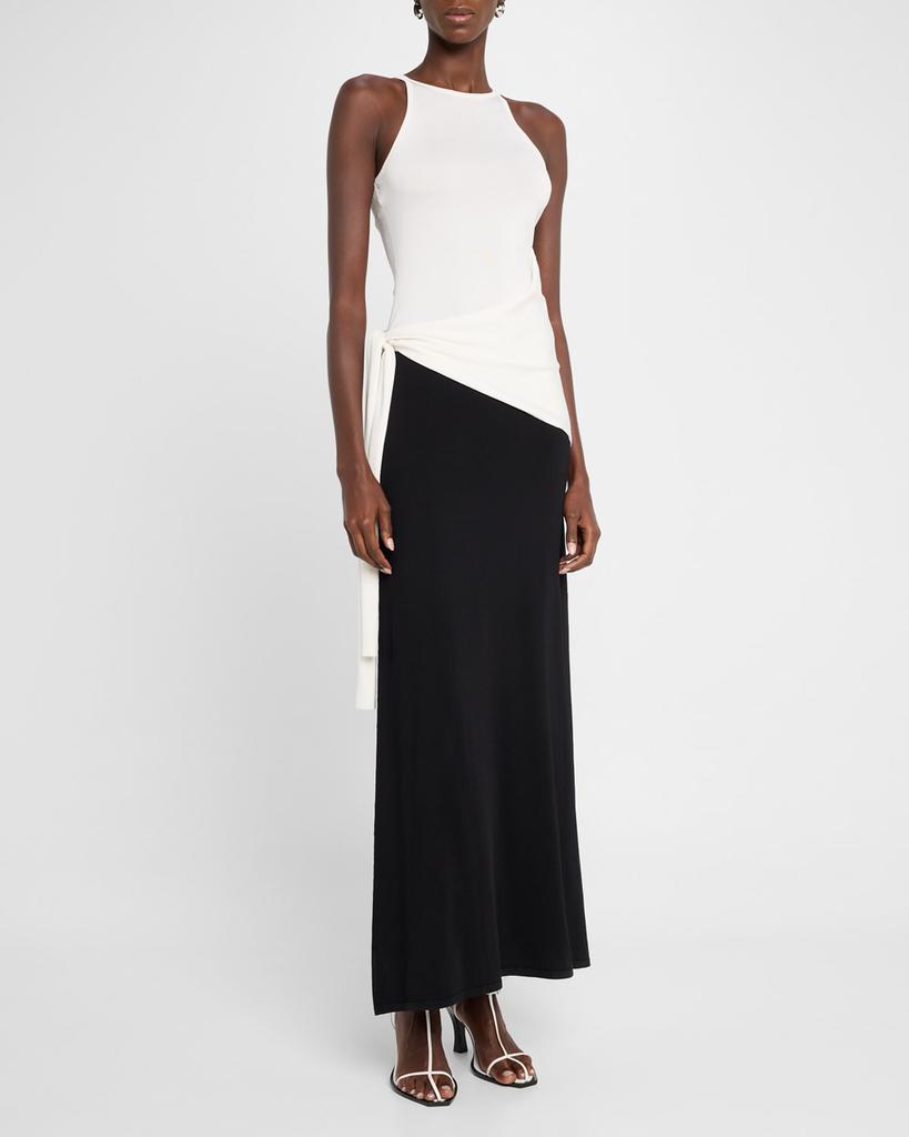 SIR. Emery Sleeveless Tie-Waist Dress