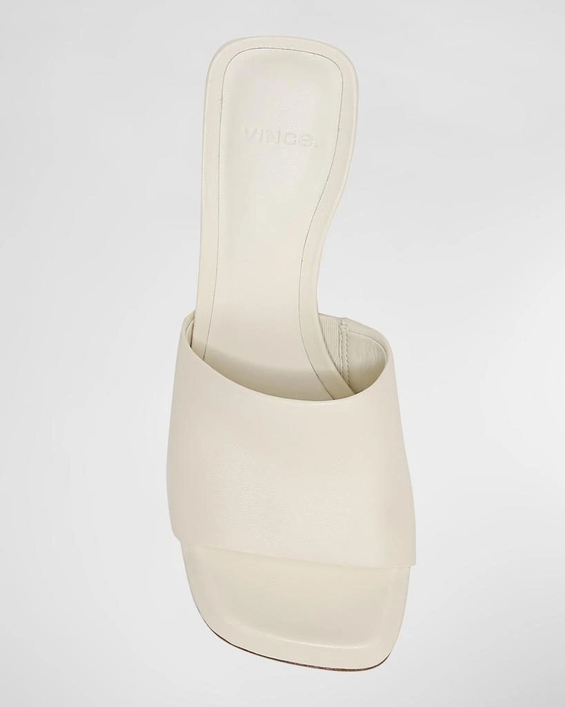 Vince Lulu Leather Mule Sandals 5