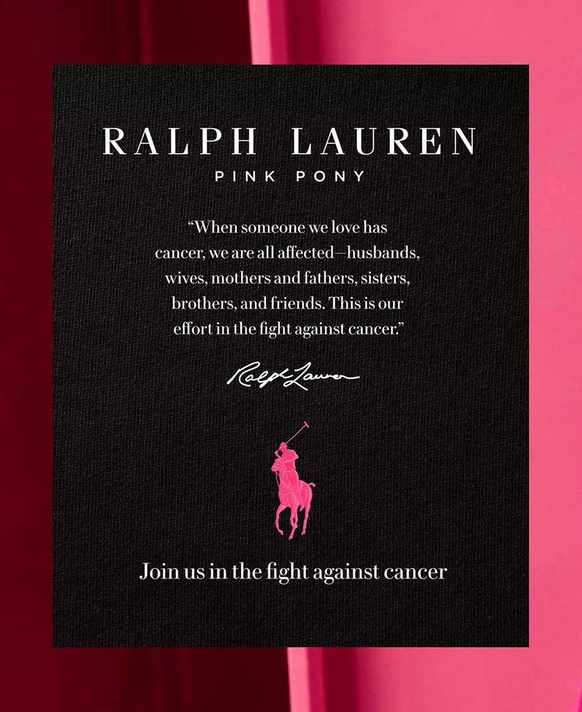 Ralph Lauren Men's Pink Pony Relaxed-Fit Hoodie 5