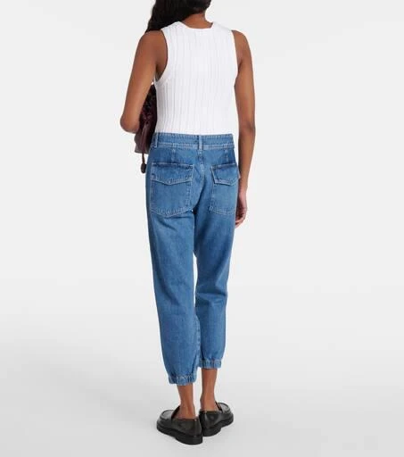 Citizens of Humanity Agni mid-rise twill tapered pants 3
