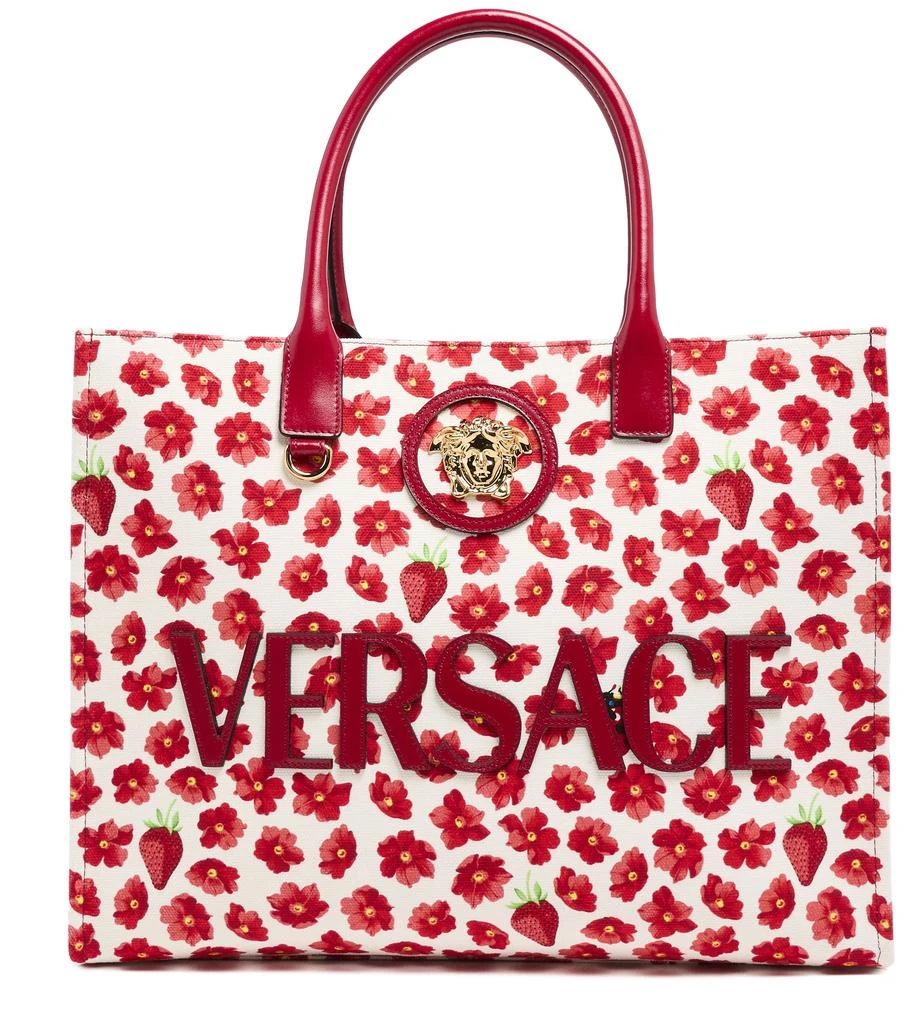 Versace Strawberry Garden La Medusa tote bag 2