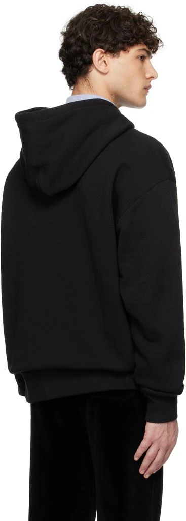 Valentino Black Cotton 'Chez Valentino' Print Hoodie 3