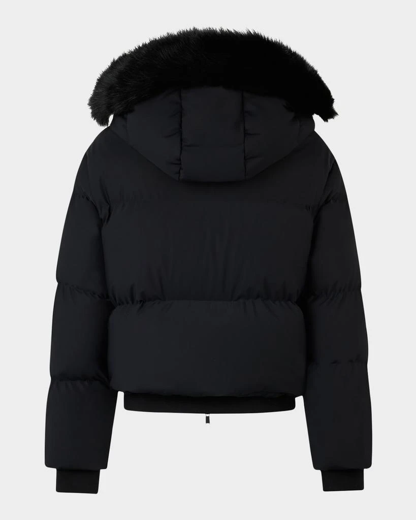 Moose Knuckles Misti Puffer Jacket with Detachable Hood and Shearling Trim 4
