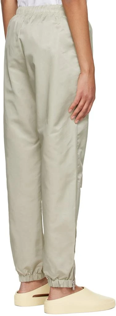 Essentials Green Nylon Track Pants 3