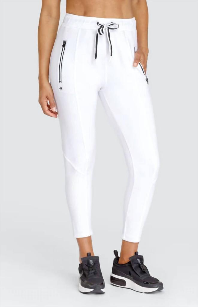 Tail Activewear Eleanor Jogger Pants In White