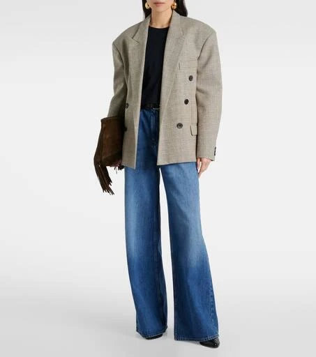 Isabel Marant Zaely cropped cotton jersey T-shirt 2