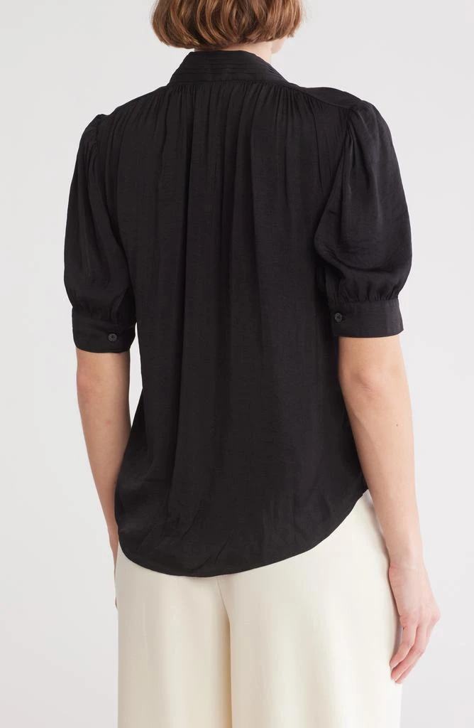 Tahari Short Sleeve Airflow Blouse 2