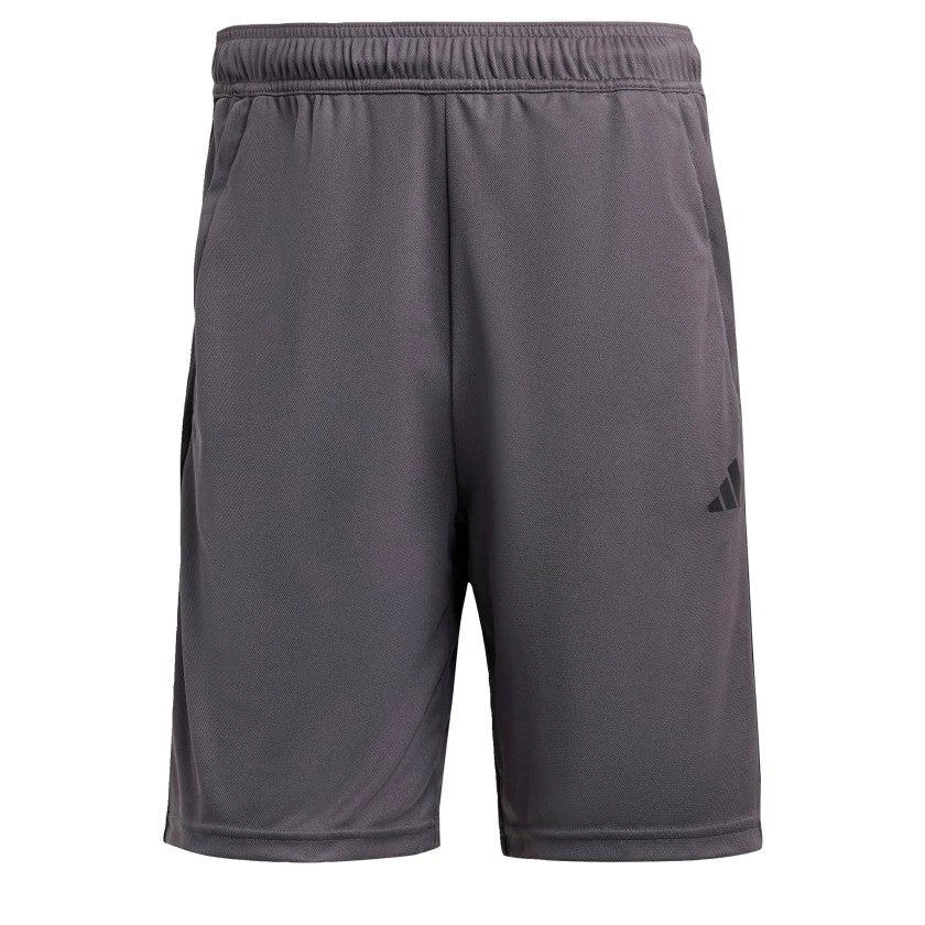 Adidas Men's  Train Essentials Piqué 3-Stripes Training Shorts 2