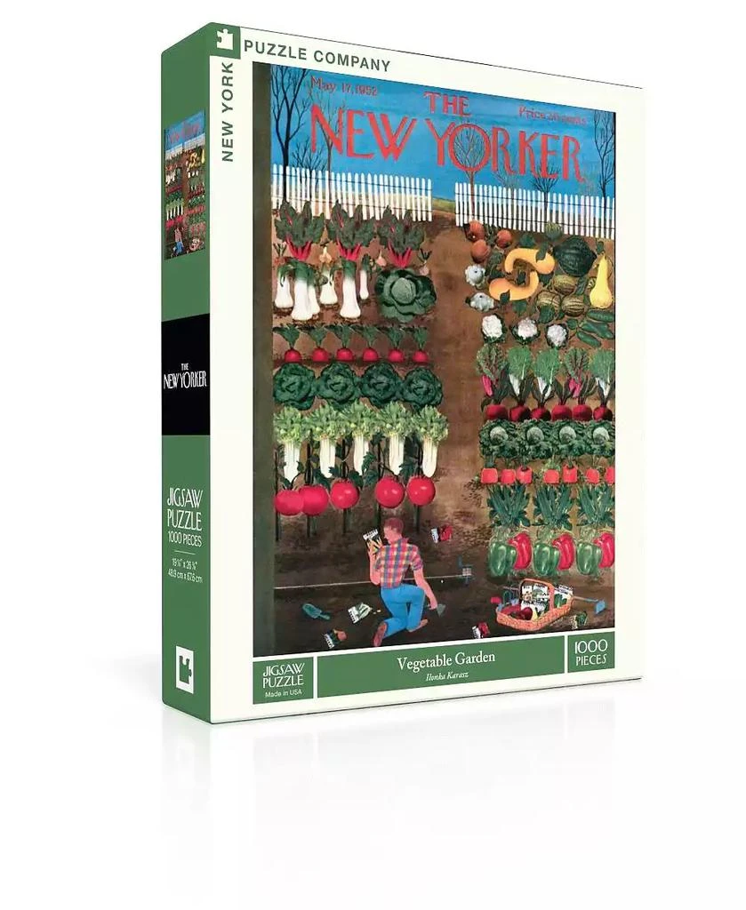New York Puzzle Company Vegetable Garden 1000 Piece Puzzle 2